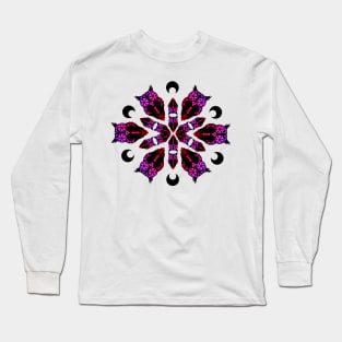 Valentine Owl Mandala Long Sleeve T-Shirt